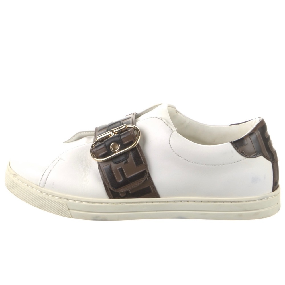 EUC White FENDI Sneakers